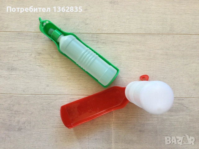 НОВИ преносими фламинго бутилка / диспенсъри за вода за куче от Италия , снимка 4 - За кучета - 51889563