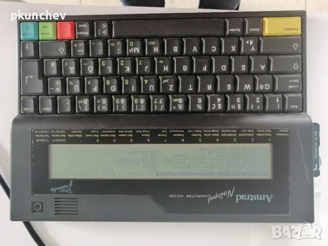 Ретро компютър  Amstrad NC100 Notepad, снимка 4 - Антикварни и старинни предмети - 40838436
