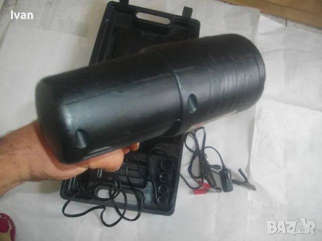 НОВ 12 ВОЛТОВ 50 ВАТА 1/2 ГАЙКОВЕРТ ПЪЛЕН КОМПЛЕКТ С КАМЪНИ И КАБЕЛИ CHALLENGE , снимка 10 - Други инструменти - 49327388