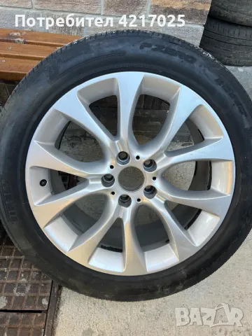5x120 19" оригинални BMW X5 X6 style 450, снимка 4 - Гуми и джанти - 50160898