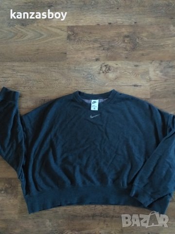 NIKE W NSW ESS FLC CREW CLCTN - страхотна дамска блуза КАТО НОВА, снимка 6 - Блузи с дълъг ръкав и пуловери - 43612217