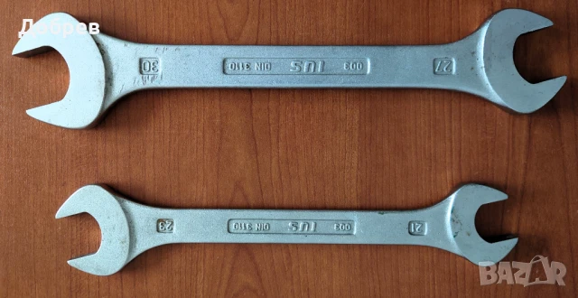 Гаечен ключ 36 * 32 , 30 * 27 и 23 * 21мм и др., снимка 5 - Ключове - 51305463