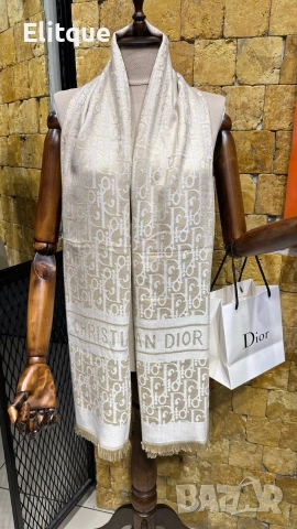 шалове Christian Dior Gucci , снимка 8 - Шалове - 52908249