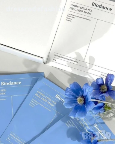 Маска за лице със серамиди , пантенол и хидратиращи съставки Biodance Hydro Cera-nol Real Deep Mask, снимка 5 - Козметика за лице - 51082938
