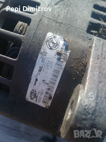 Алтернатор / генератор за Fiat Stilo Hatchback (10.2001 - 11.2010) 1.9 JTD (192_XE1A), 115 к.с., № M, снимка 5 - Части - 47808914