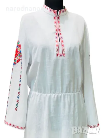 РИЗА С БРОДИРАНА ШЕВИЦА - Модел 38, снимка 4 - Други - 47685818