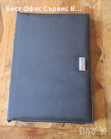 папка луксозна за документи без/с цип черен със синьо с цип Марксман Marksman А4, снимка 7 - Ученически пособия, канцеларски материали - 52514388