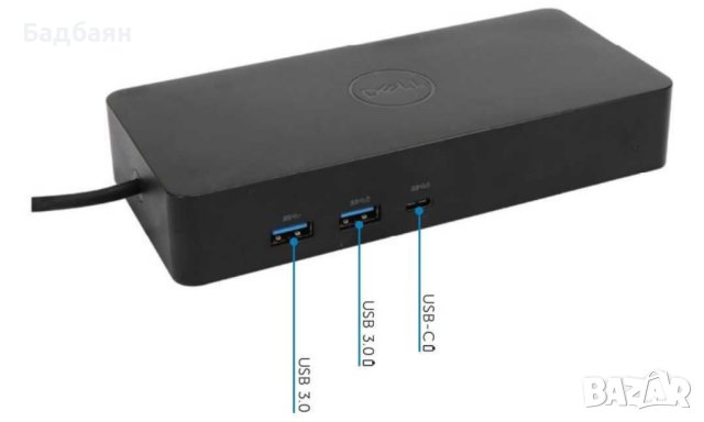 Докинг станция Dell Universal Dock D6000S, снимка 8 - Други - 43975068