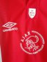 Ajax Amsterdam De Meer 1934 Umbro Vintage 1995/1996 оригинална тениска фланелка Аякс ретро , снимка 5