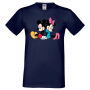 Мъжка тениска Mickey & Minnie 2 Подарък,Изненада,Рожден ден, снимка 1 - Тениски - 36575452