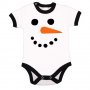 Бебешко боди Коледа Snowman face, снимка 1 - Бодита за бебе - 34731539