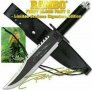 ловен нож тактически RAMBO II първа кръв комплект оцеляване+компас ловен нож тактически RAMBO II пър