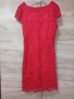 продавам червена рокля , снимка 1