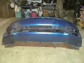 Продавам предна броня за 2019 Mitsubishi Space Star - синя металик, леко натисната-Ремонтирана, снимка 2