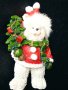 НОВО! Коледен Мечо с Елха. Коледна Украса, снимка 4