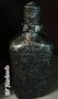 Ръчно декорирана празна бутилка с глина, снимка 2