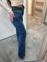 Дамски дънки + колан широк крачол wide leg , снимка 4