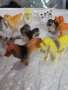 12 бр малки кучета куче кученца пластмасови фигурки фигурка играчки играчка и украса торта, снимка 1 - Фигурки - 37055773