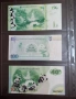 Сувенирни банкноти -3 панди с УВ защита + 1 лист = 7 € ., снимка 2