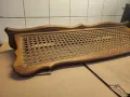 Стара закачалка за дрехи от масивно дърво и ратан , снимка 3