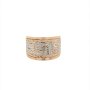 Златен дамски пръстен 2,5гр. размер:55 14кр. проба:585 модел:21067-5, снимка 1 - Пръстени - 43408956