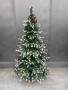 Коледна елха лукс Зелена 3D клонки 150см 180см 210см, снимка 3