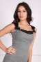  Елегантна рокля с нежни панделки  - марка e-phos, снимка 1 - Рокли - 43267262