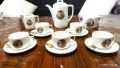старинен порцелан Чехословакия чашки за кафе трите грации, снимка 1