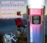 Алуминиев мощен велосипеден прожектор фар с двоен LED, светлини, снимка 3