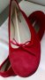 НОВИ обувки балерина, кожа 100%, велур, REPETTO PARIS, Франция, 38,5, снимка 1 - Дамски ежедневни обувки - 43074495