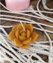 3D Голям Сукулент заострени листа кактус цвете силиконов молд форма калъп гипс свещ сапун, снимка 1