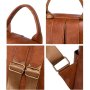 Дамска чанта-раница Brown 1118, снимка 12
