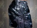 Noisy May-Къса пола с черни и сребристи малки пайети М