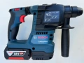 BOSCH GBH 18V-22 - Безчетков акумулаторен перфоратор 2x18V 4.0Ah като нов!, снимка 3