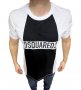 Мъжка тениска Dsquared White/Black !!!, снимка 2