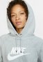 Nike Women's Fleece Pullover Hoodie - страхотно дамско горнище, снимка 1 - Спортни екипи - 35493380