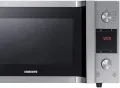 Микровълнова фурна Samsung MC457TGRCSR/EN Комбинирана 45 л 1550 W Сребърна- Конвекция, снимка 2