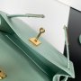 Hermes Kelly Mini light green, снимка 5