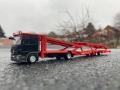 Mercedes Actros 1836 MP3 Kassbohrer Herpa 1:87 Автовоз, снимка 4