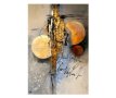 Картина На Платно, Abstract Moons, 30x50см, снимка 1 - Картини - 43435085