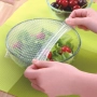 Комплект силиконови капаци за съхраняване на храна Stretch and Fresh, снимка 4