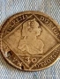 Сребърна монета 30 кройцера 1748г. Мария Терезия Нагибаня Унгария 52977, снимка 7