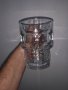 Уникална стъклена халба във форма на Череп, снимка 1 - Чаши - 43543878