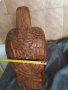 стара дървена статуетка-орел, снимка 4
