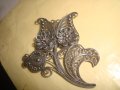 ИЗУМИТЕЛНО КРАСИВА ФИЛИГРАННА СРЕБЪРНА БРОШКА 19 ВЕК ВИСОКА ПРОБА СРЕБРО РЪЧНА РАБОТА БИЖУ 22626, снимка 10