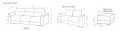 Нани Гала лукс чисто нова холна удобна гарнитура  (поотделно или в комплект от 3), снимка 3