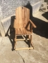 Люлеещ дървен стол, снимка 1