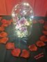 Вечна орхидея в луксозна кутия/орхидея с LED светлини , снимка 3