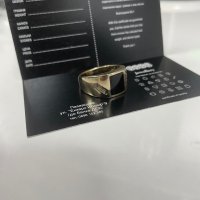 Златен мъжки пръстен 14 карата, снимка 3 - Пръстени - 43298514