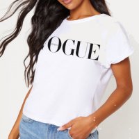 Дамски Тениски Vogue принт , снимка 2 - Тениски - 28065879